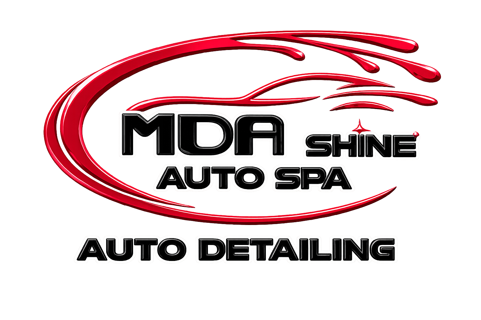 MDA Shine Auto Spa Logo
